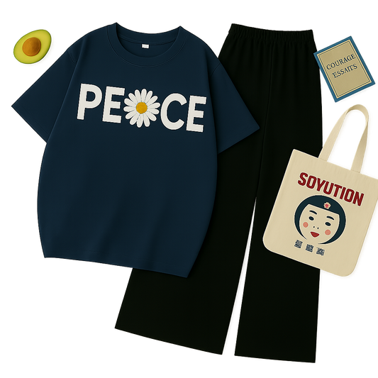 PEACE Combo -Navy Blue