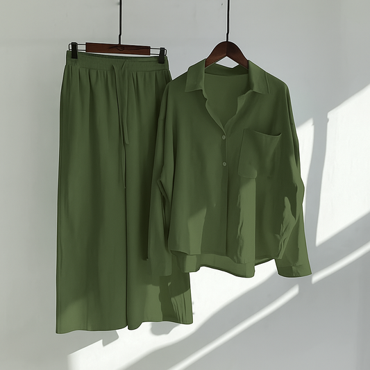 Olive green Co-Ord Set