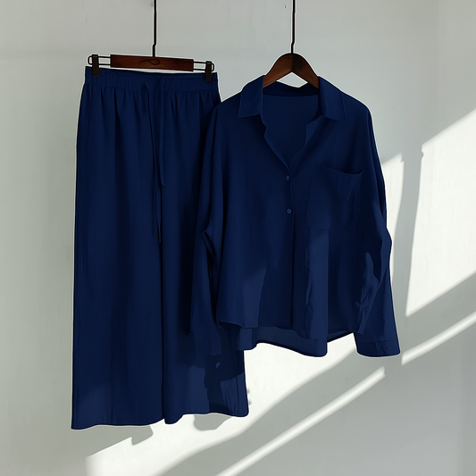 Navy Blue Co-Ord Set