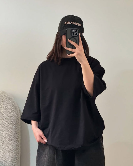 ZODIC Oversized Tee – Classic Black