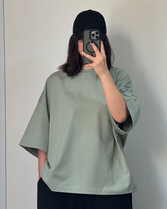 ZODIC Oversized Tee – Sage Green