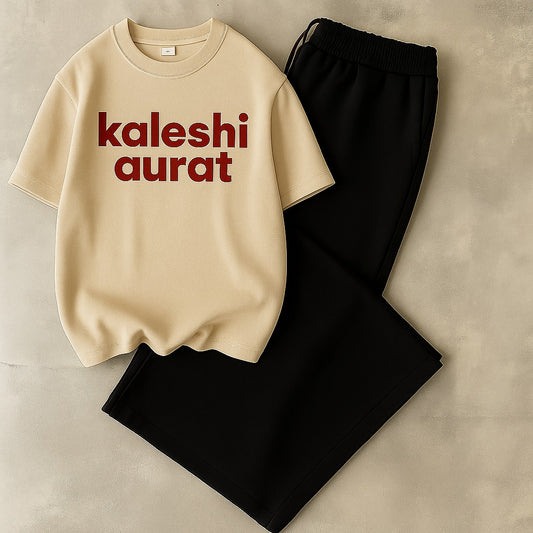 Kaleshi Aurat (Beige) Combo