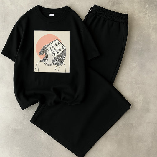 Mushroom Girl (Black) Combo