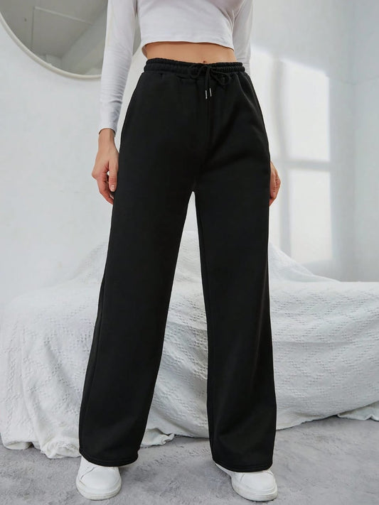 Flapper Trouser-Black