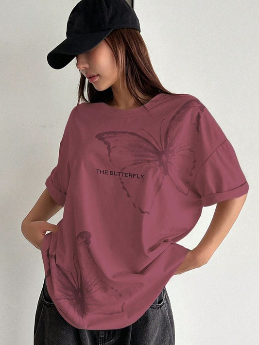 The Butterfly Quote (Maroon) Combo