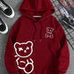 Bear Line Art Hoodie