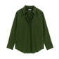 Olive green button-down Shirt