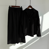 Black Co-Ord Set
