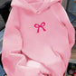 Cute Pink Bow Hoodie