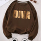 Diva Metallic Brown Sweatshirt