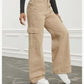 Beige Relaxed Fit Cargo