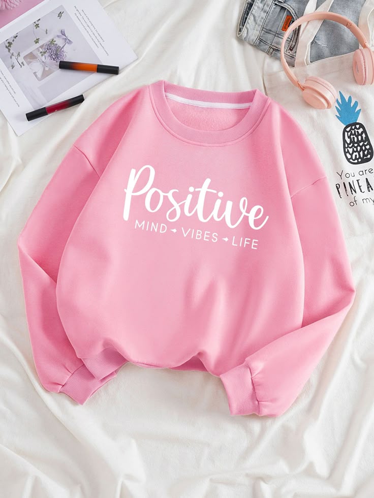 Positive Mind Vibes Life Sweatshirt