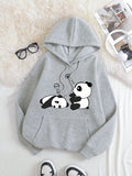 Kawaii Panda Hoodie for Men & Women – Soft Fleece Streetwear