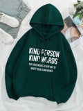 Kind Words Hoodie – Deep Forest Green