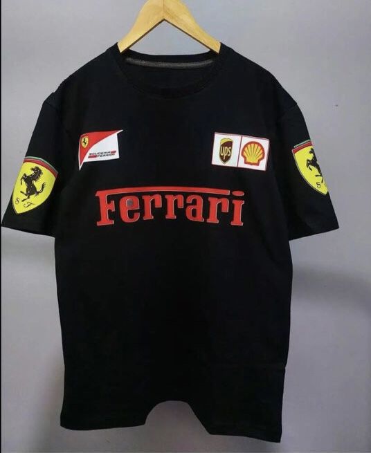Ferrari Racing Tee -Black