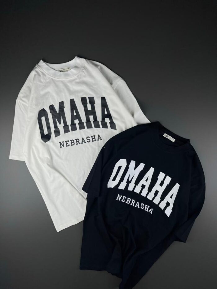 Omaha Comfort Fit Tees – White, Black & Mint