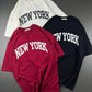 New York Statement Tee Pack – White, Red & Black