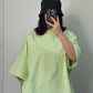 ZODIC Oversized Tee – Lime Green