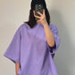 ZODIC Oversized Tee – Lavender Mist