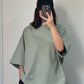 ZODIC Oversized Tee – Sage Green