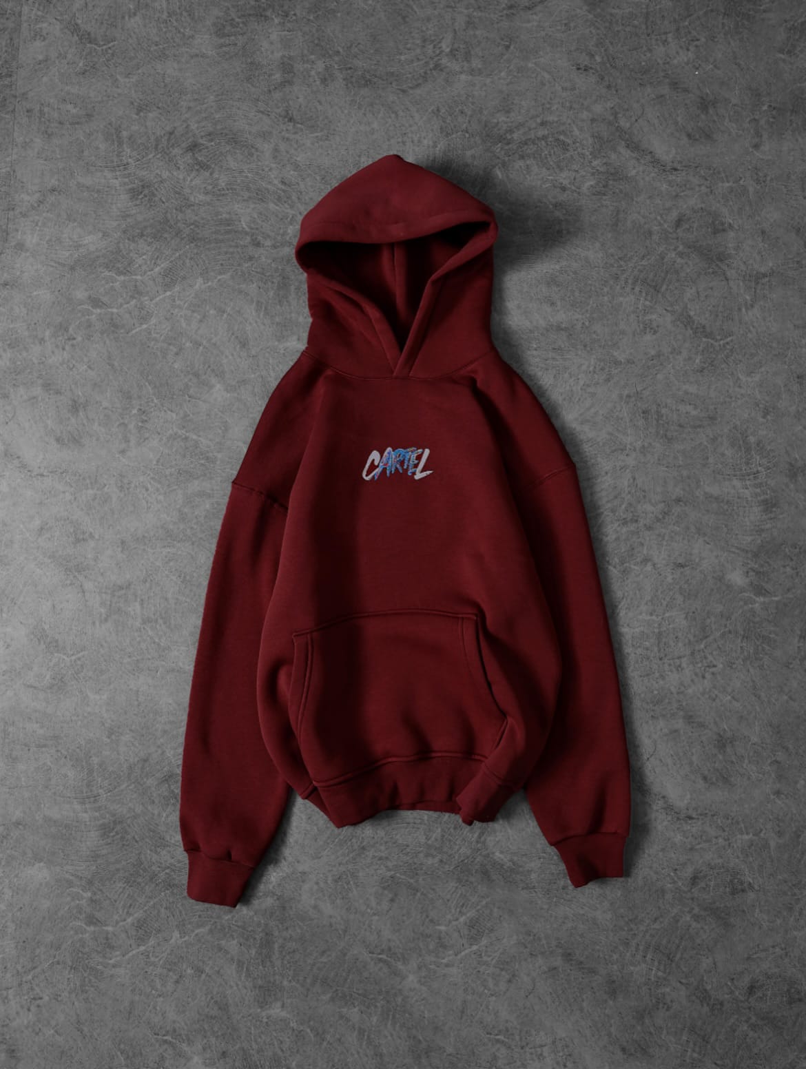 CARTEL Loyalty Statement Hoodie – Burgundy
