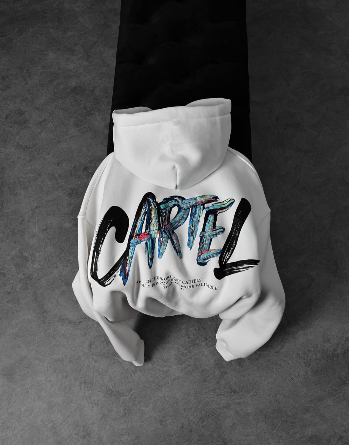 CARTEL Loyalty Statement Hoodie – White
