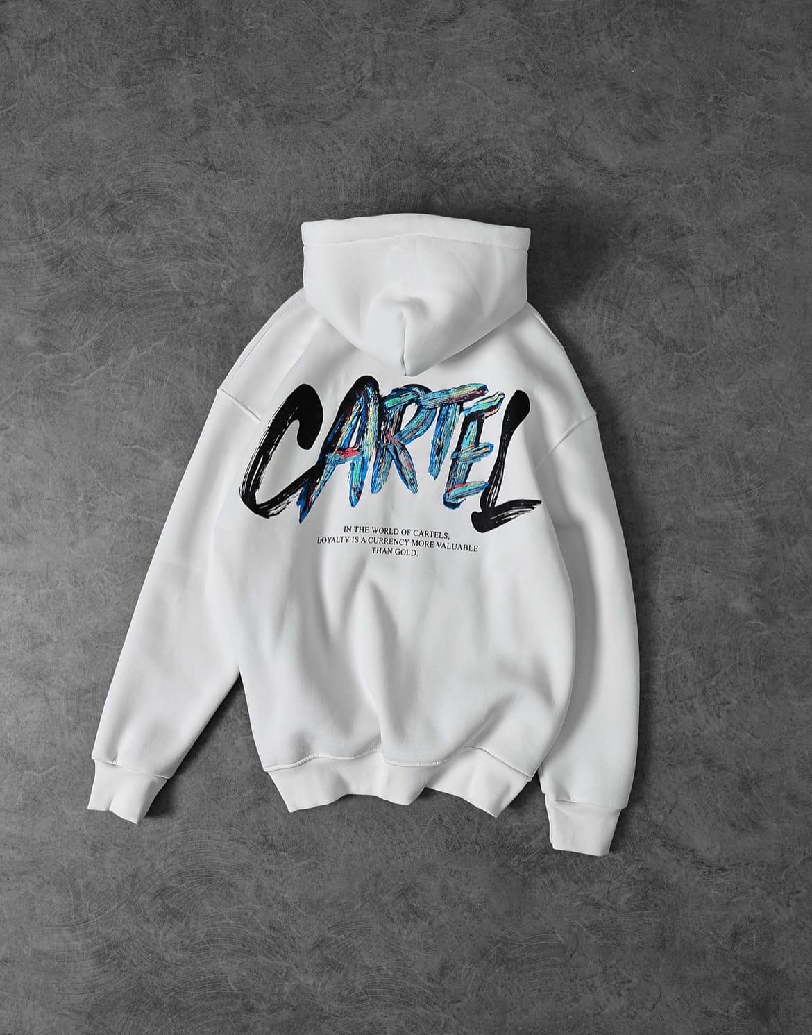 CARTEL Loyalty Statement Hoodie – White