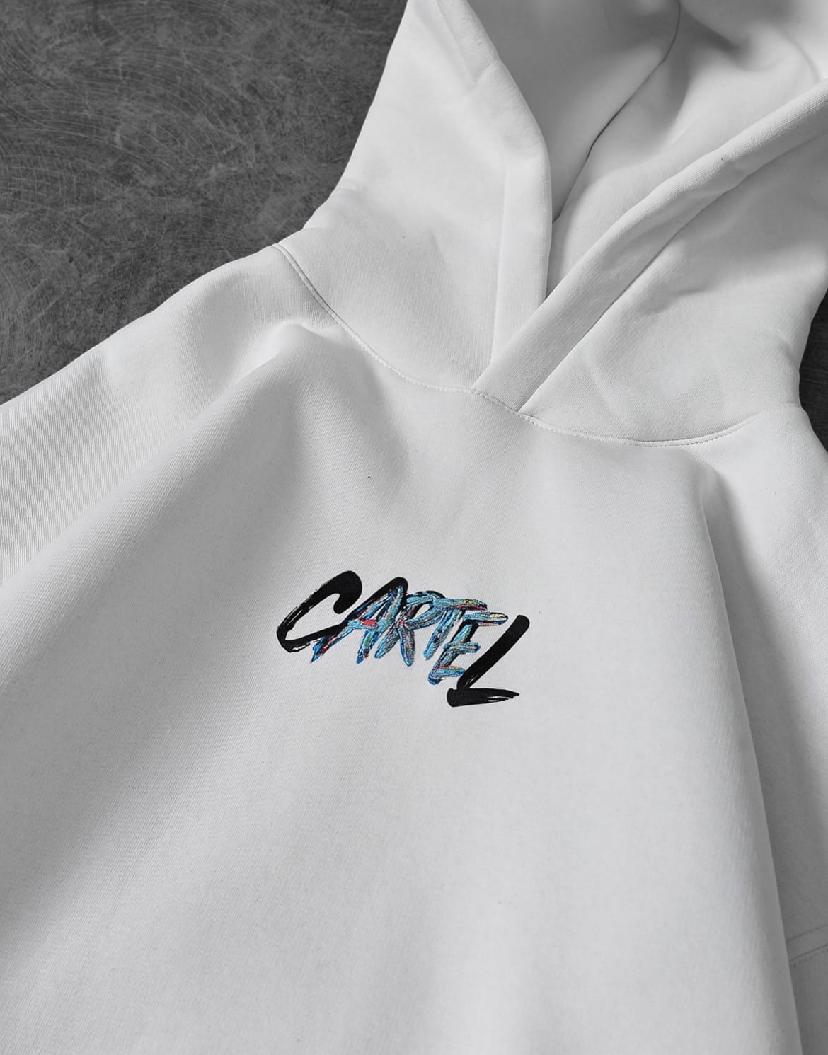 CARTEL Loyalty Statement Hoodie – White