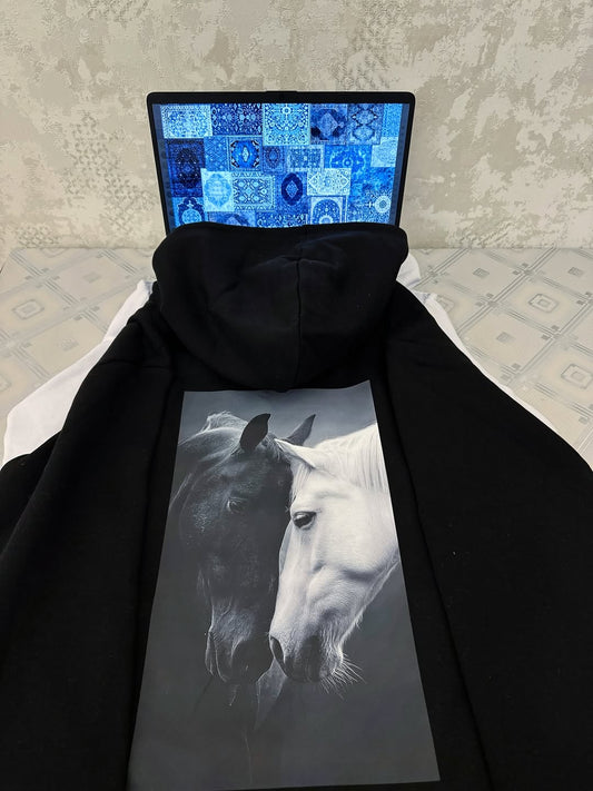 White Horse Fantasy Hoodie