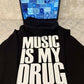 Music Is My Drug Hoodie