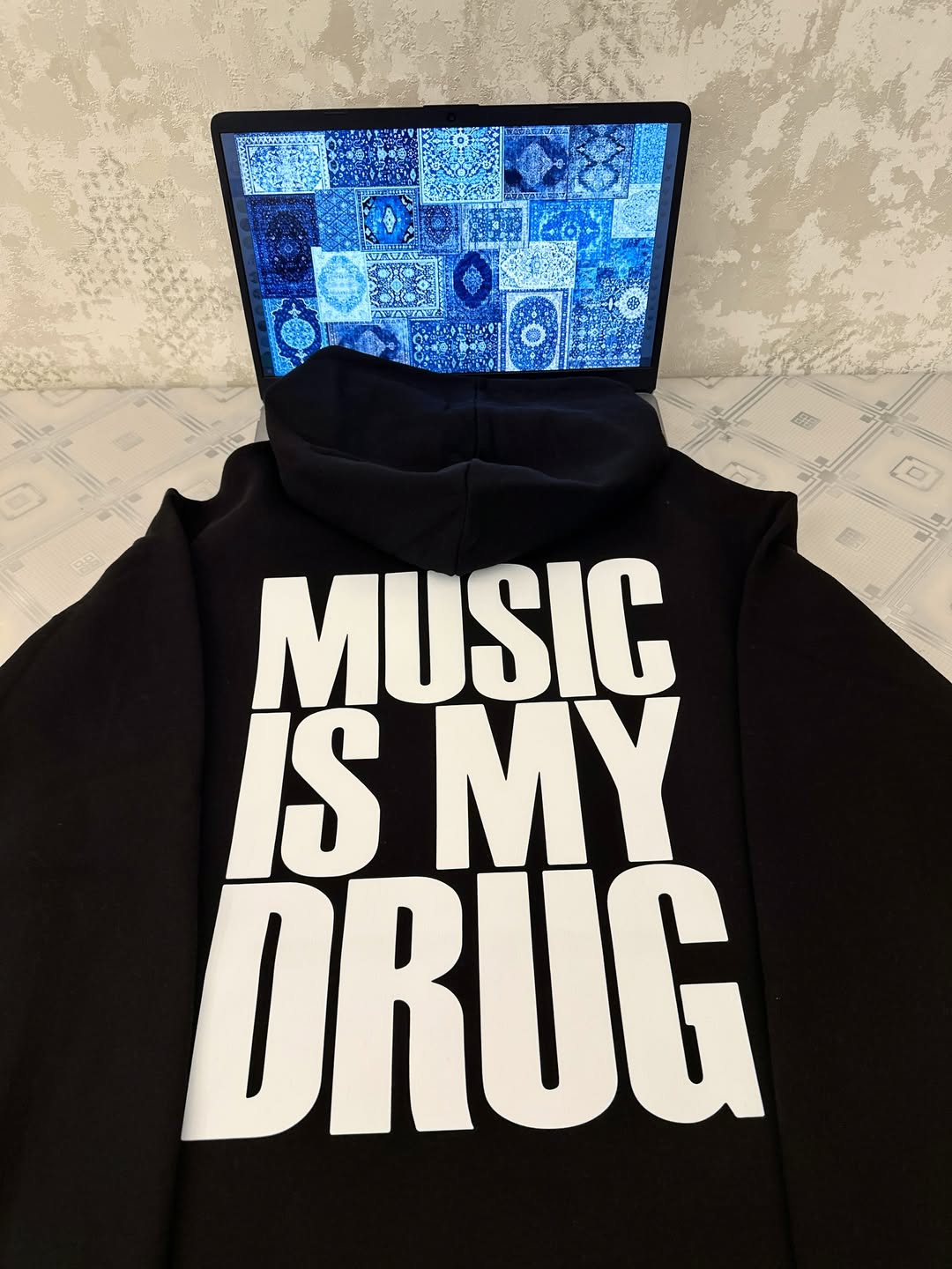 Music Is My Drug Hoodie
