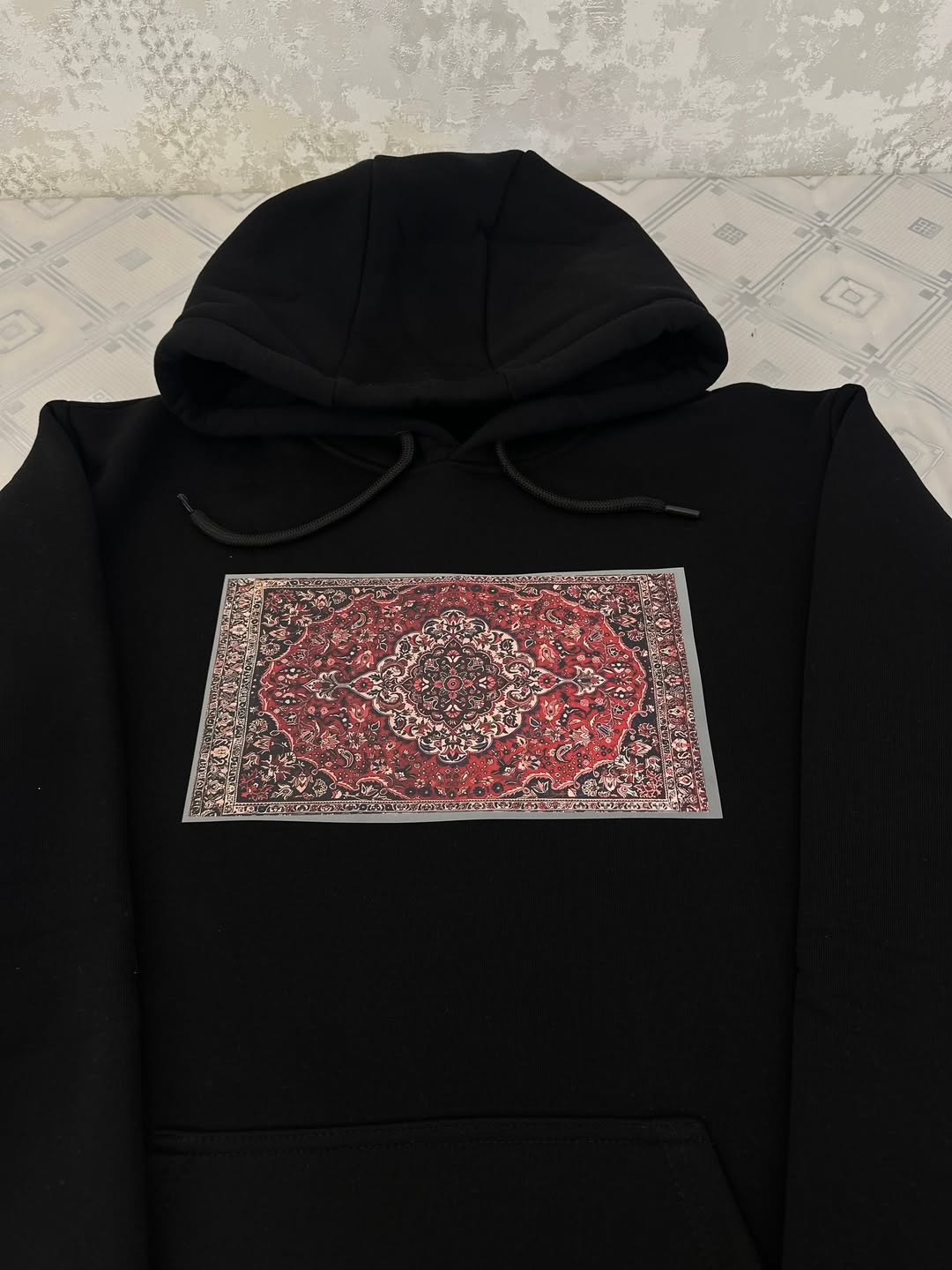 Persian Pattern Panel Hoodie