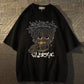 Crowned Drip Graphic Tee – Street Art Edition