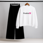 Pookie White Sweatshirt & Trouser Set