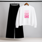 SHE SHE White Sweatshirt & Trouser Set