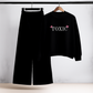 Toxic Energy Black Sweatshirt & Trouser Set