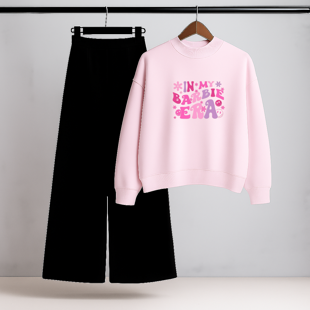 Barbie Dream Pink Sweatshirt & Trouser Set