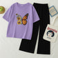 Sunflower Butterfly Graphic set -Lilac
