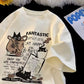 White- Fantastic Cat Tee
