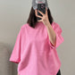 ZODIC Oversized Tee – Cotton Candy Pink