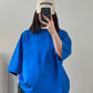 ZODIC Oversized Tee – Electric Blue