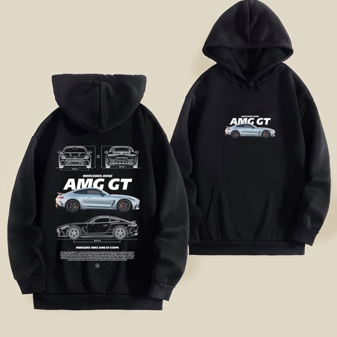 AMG GT Graphic Hoodie – High-Performance Luxury Hoodie