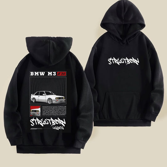 BMW M3 Graphic Hoodie – Performance Sedan Streetwear