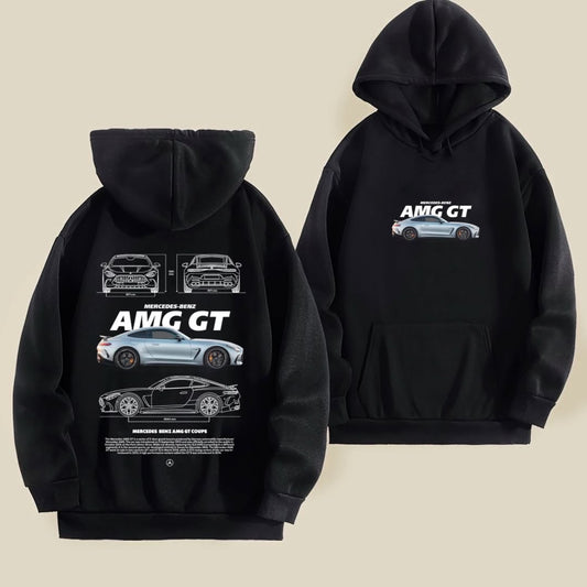 AMG GT Graphic Hoodie – High-Performance Luxury Hoodie