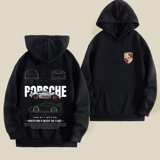 Porsche Motorsport Graphic Hoodie – Racing-Inspired Streetwear