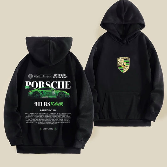 Porsche Turbo Graphic Hoodie – Iconic Sports Car Hoodie