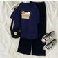 Midnight Bear Combo- Navy blue