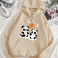 Leisure Time panda Hoodie  – Beige