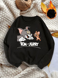 Tom & Jerry Classic Sweatshirt – Black