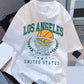 LA Slam Dunk Tee – Athletic Style White